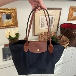 Longchamp navy bag